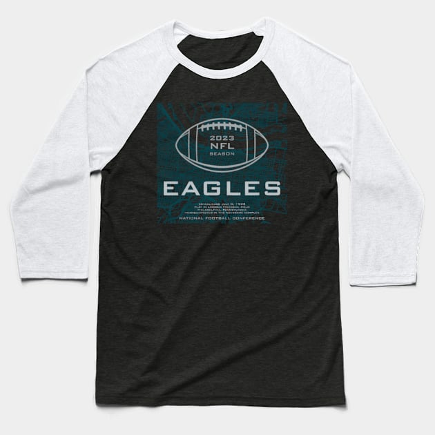 Eagles 2023 Baseball T-Shirt by caravalo